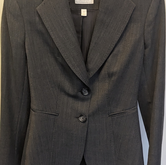 The Limited Pants - The Limited Travel Suit 2 Button Blazer Cassidy Fit Pant Gray Women’s Size 0/2